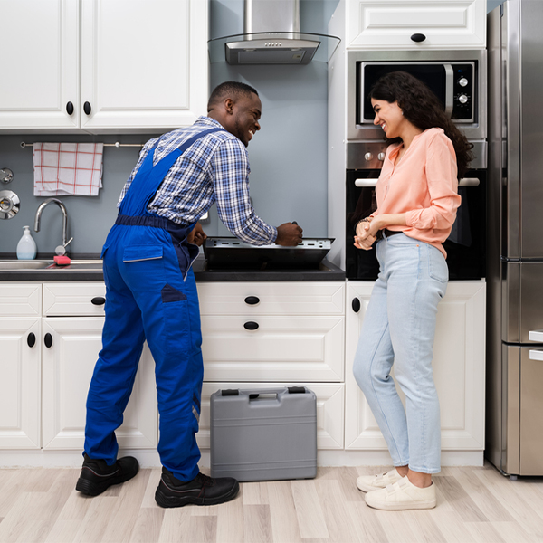 what kind of warranty do you offer on your cooktop repair services in Mossville Illinois
